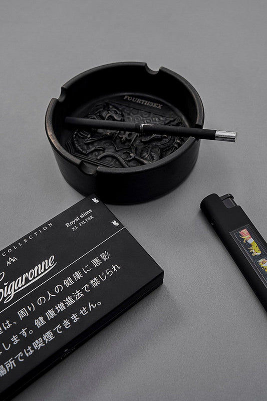 Laser Etched Dragon Ashtray