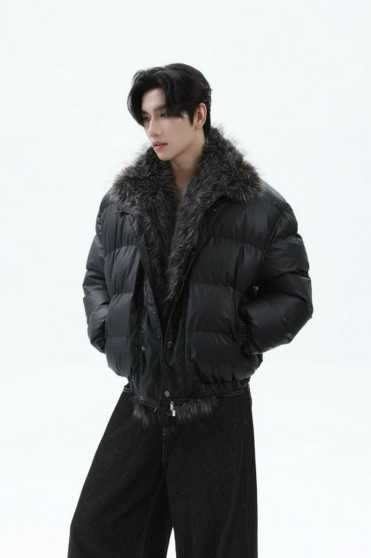 Heavyweight Faux Fur Puffer