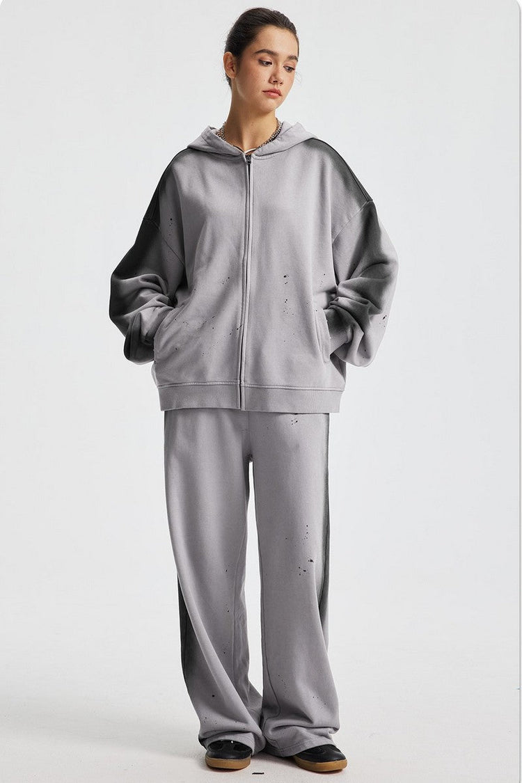 Spray Paint Graffiti Sweatpants — Trenqor Basics — view 5