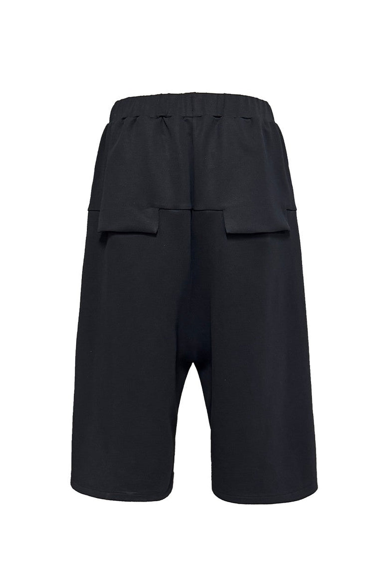Low-Rise Tencel Shorts — JCAESAR — view 5