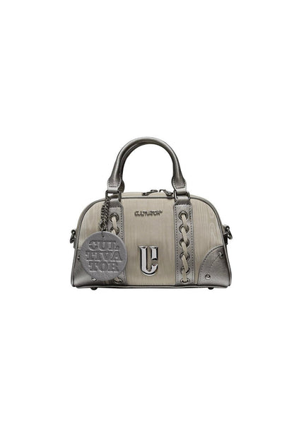 Metallic Boston Bowling Bag