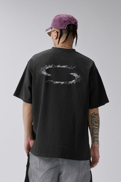 Washed Metal Logo T-Shirt