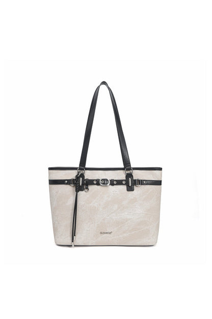 Large Basket Tote Bag