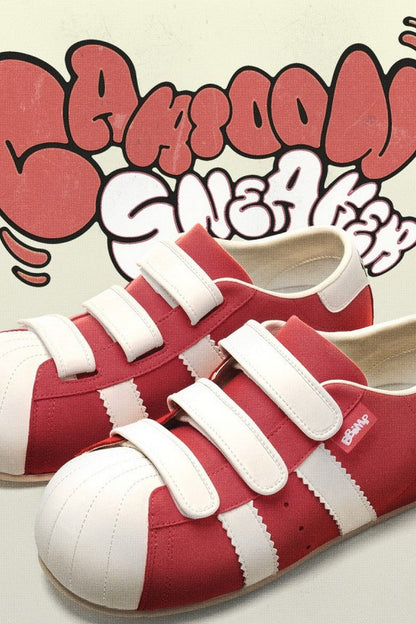 Red Cartoon Sneakers