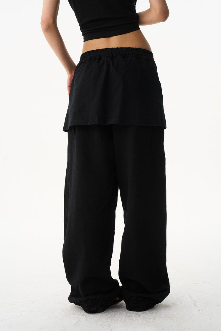 Plaid Wide Leg Pants — Blind/No Plan — view 2