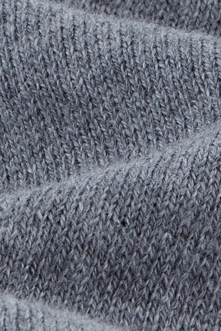 Cashmere Blend Zip Hoodie — IDLT — view 4