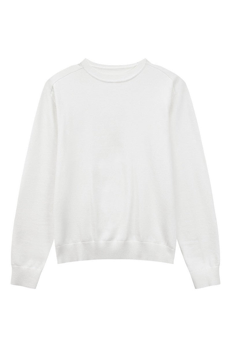 Crewneck Oversized Knit Sweater — Turntide — view 8