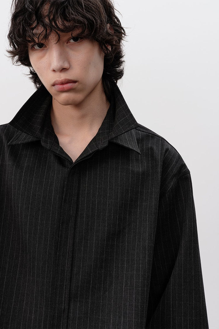 Reversible Plaid Overshirt — JCAESAR — view 4