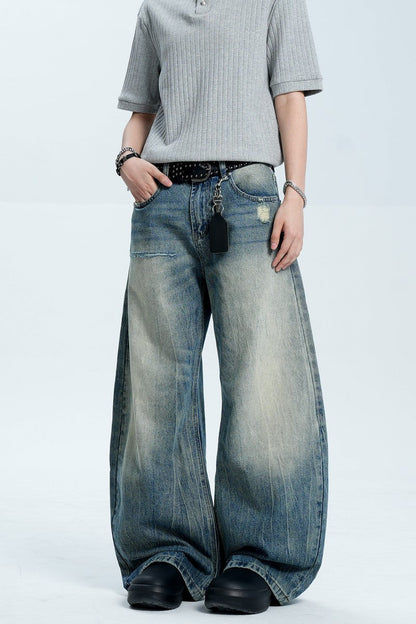 Distressed Street Blade Jeans