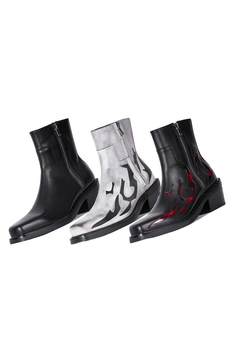 Flame Tall Chelsea Boots — TERRAINCOGNITA — view 2