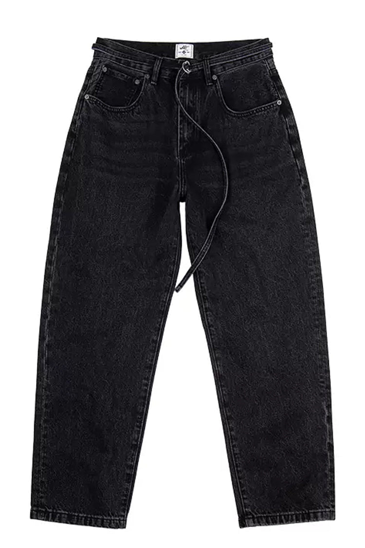 Heavyweight Tapered Adjustable Jeans — IDLT — view 2