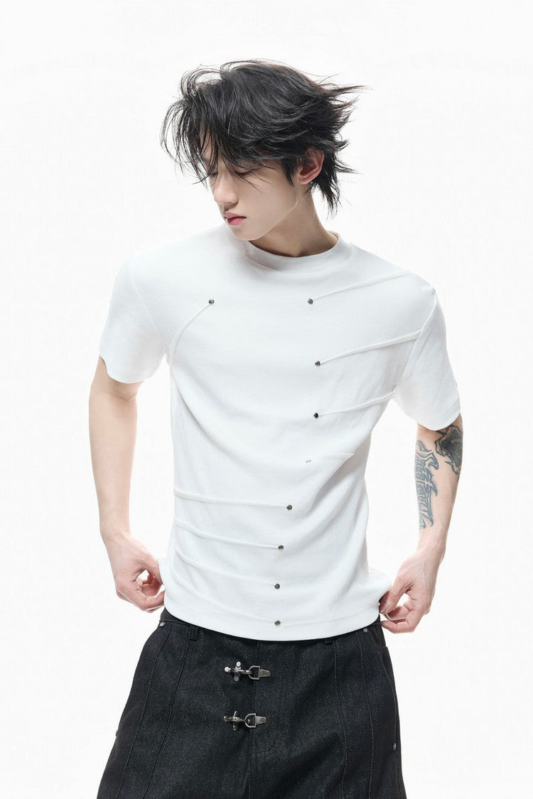 Studded Crewneck T-Shirt — Argue Culture