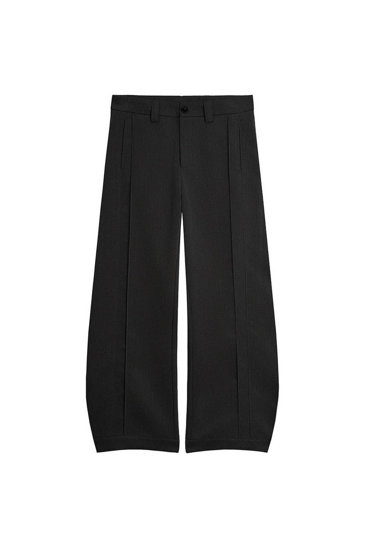 Quilted Pleated Wide Leg Trousers — Turntide — view 7