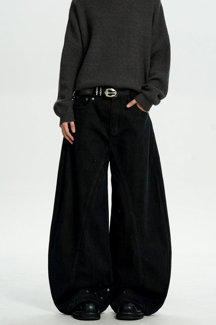Brown Washed Blade Work Pants — Trenqor Basics — view 2