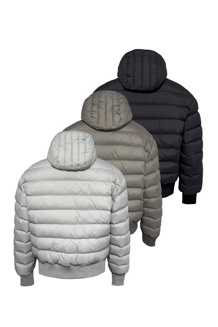 Relaxed Hooded Puffer Jacket