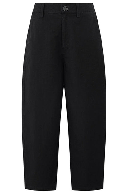 Vintage Cotton Banana Wide-Leg Pants