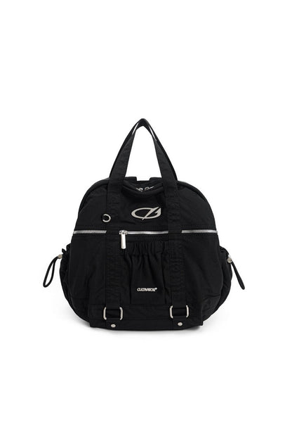 Ruched Nylon Backpack