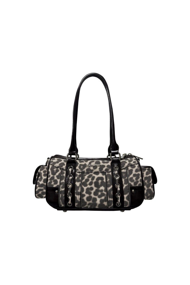Y2K Leopard Bowling Bag