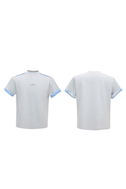 Contrast Crewneck T-Shirt
