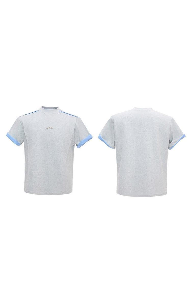 Contrast Crewneck T-Shirt — Argue Culture — view 5