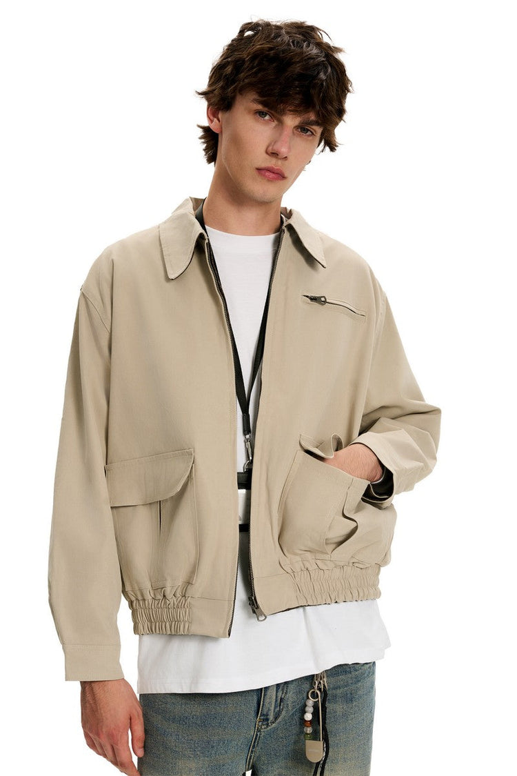 Reversible Fall Collar Jacket — Trenqor Basics
