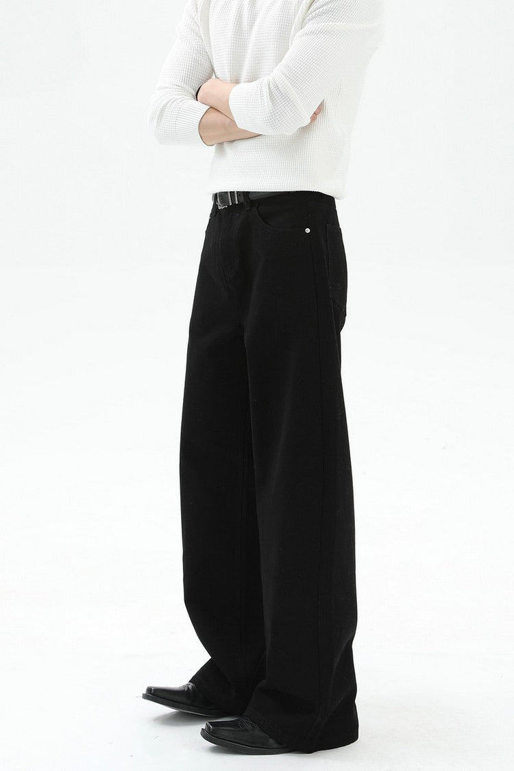 Vintage Washed A-Line Jeans — Turntide — view 5