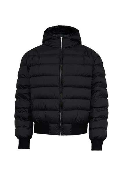 Relaxed Hooded Puffer Jacket