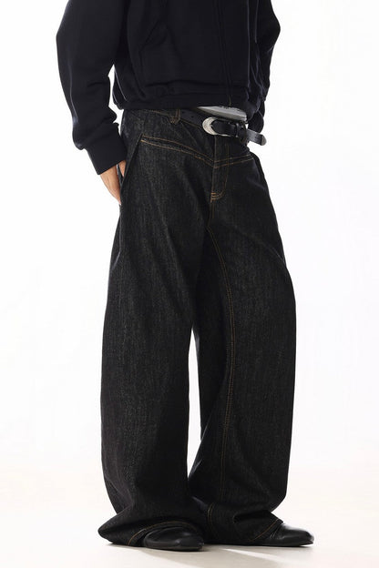Raw Blade Cut Jeans