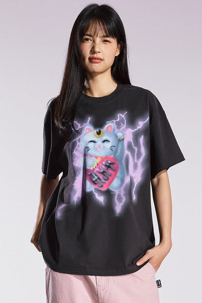 Lucky Cat Graphic Tee