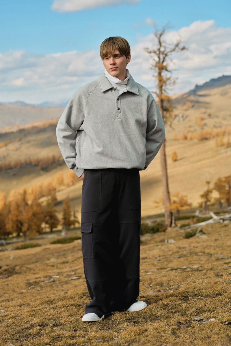 450G Fleece-Lined Polo Shirt