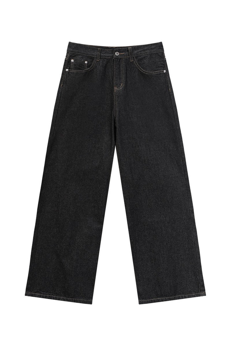 Vintage Washed A-Line Jeans — Turntide — view 6