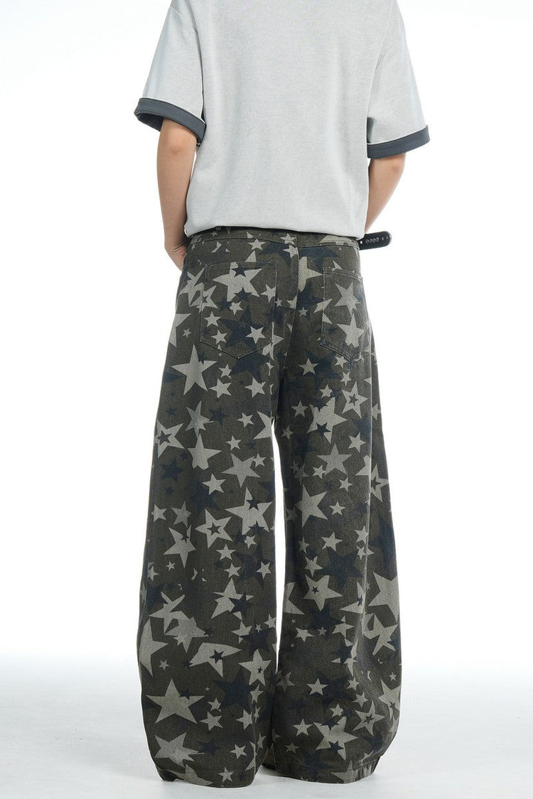 Star Camo Blade Pants — Trenqor Basics — view 3