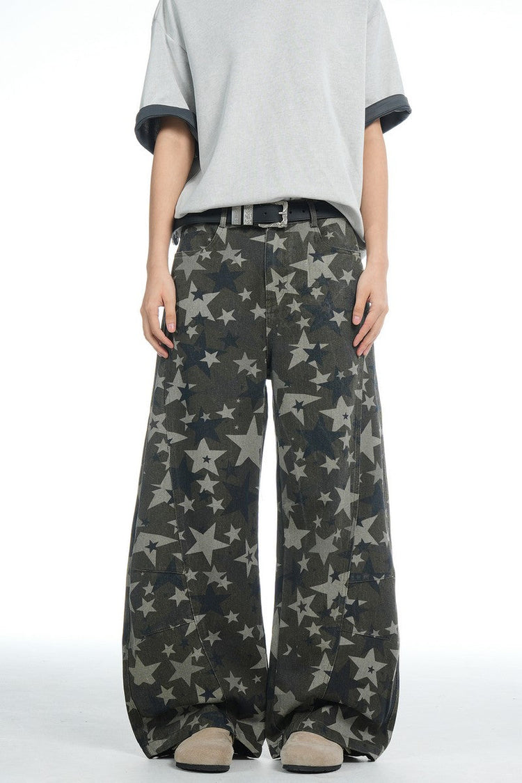 Star Camo Blade Pants — Trenqor Basics — view 4