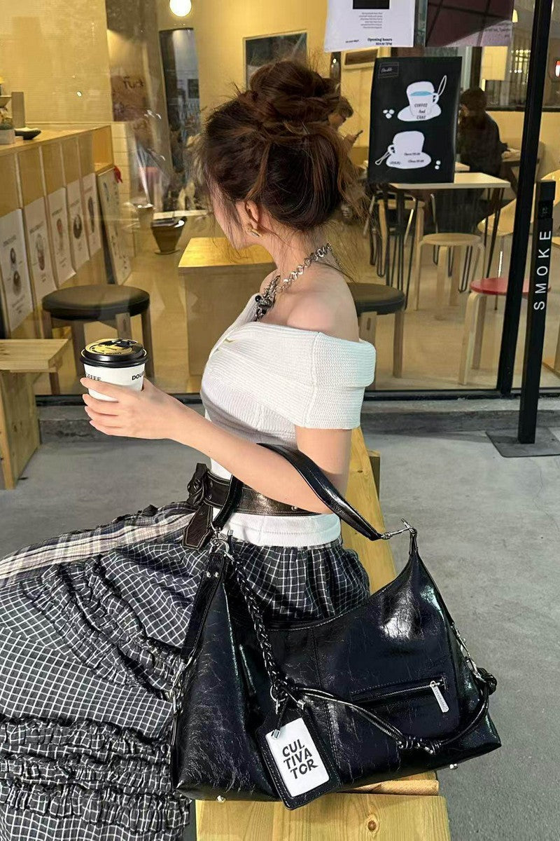 Vintage Hobo Tote Bag