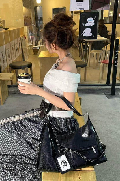 Vintage Hobo Tote Bag