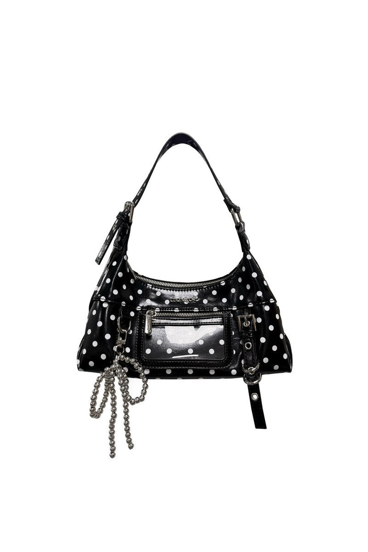 Waxed Polka Dot Bag — Cultivator — view 5