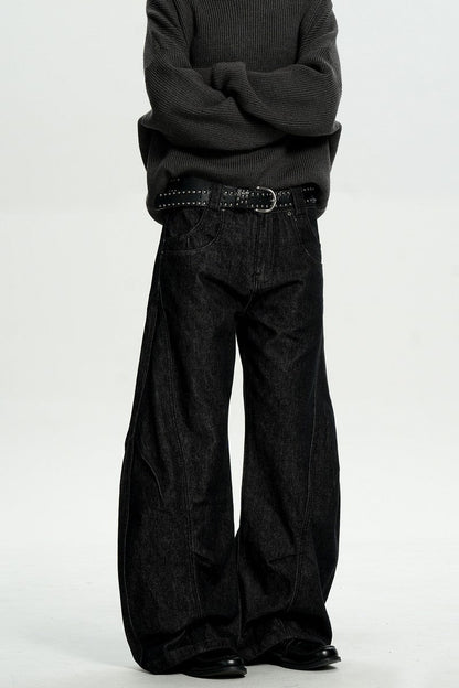 Deconstructed Patchwork Blade Jeans