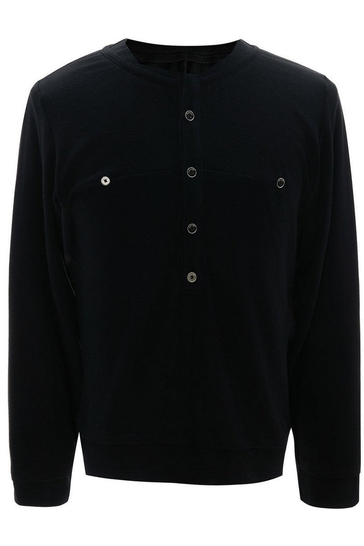 Layered Button Long Sleeve — Argue Culture — view 7