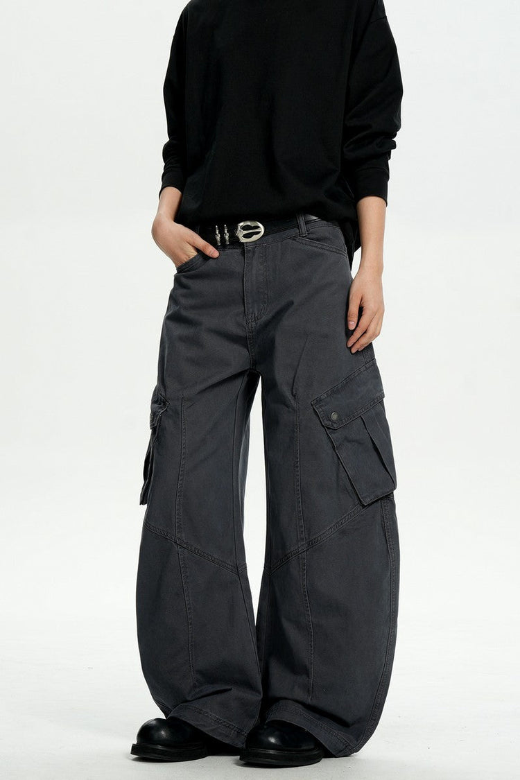 Patchwork Blade Cargo Pants — Trenqor Basics — view 3