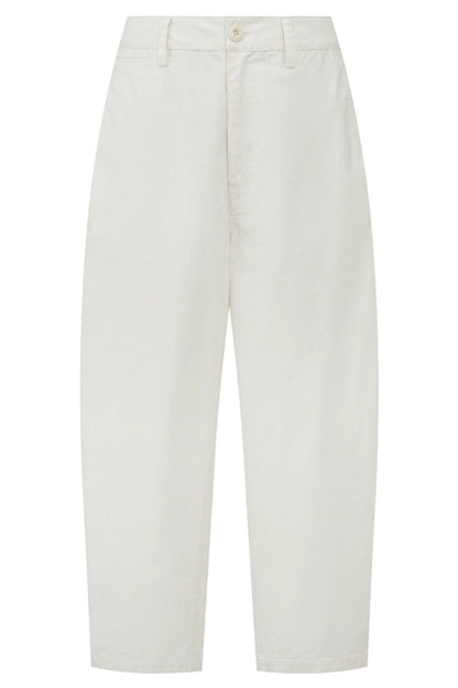 Vintage Cotton Banana Wide-Leg Pants
