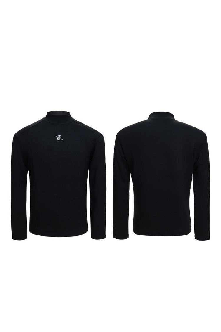 Soft Stretch Mock Neck Top — Argue Culture — view 4