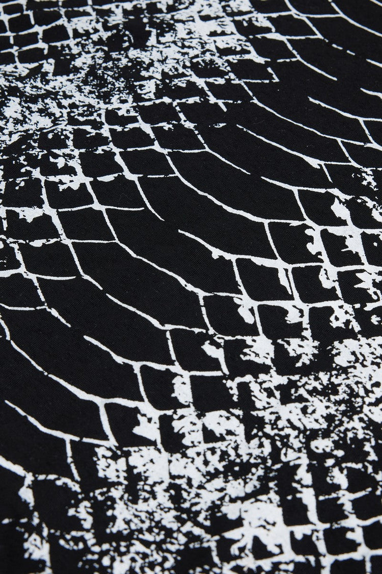 Gradient Snakeskin Fringe Tee — Argue Culture — view 3