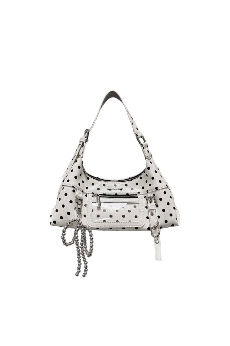 Waxed Polka Dot Bag — Cultivator — view 6