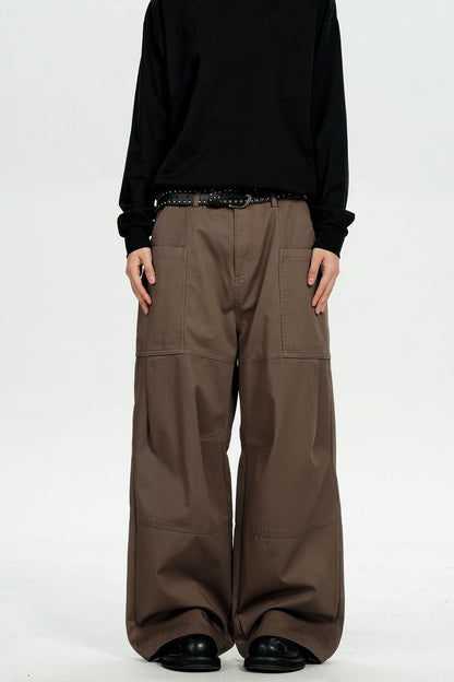 Large Pocket Casual Pants
