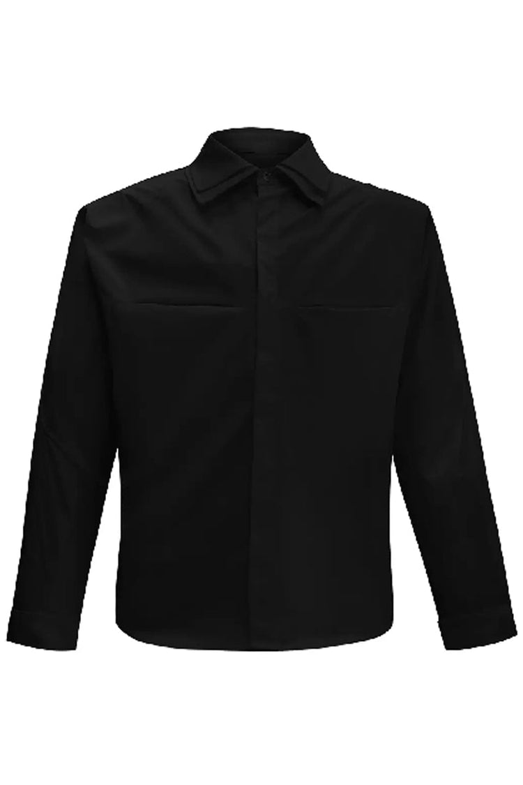 Layered Collar Deconstructed Shirt — Argue Culture — view 7