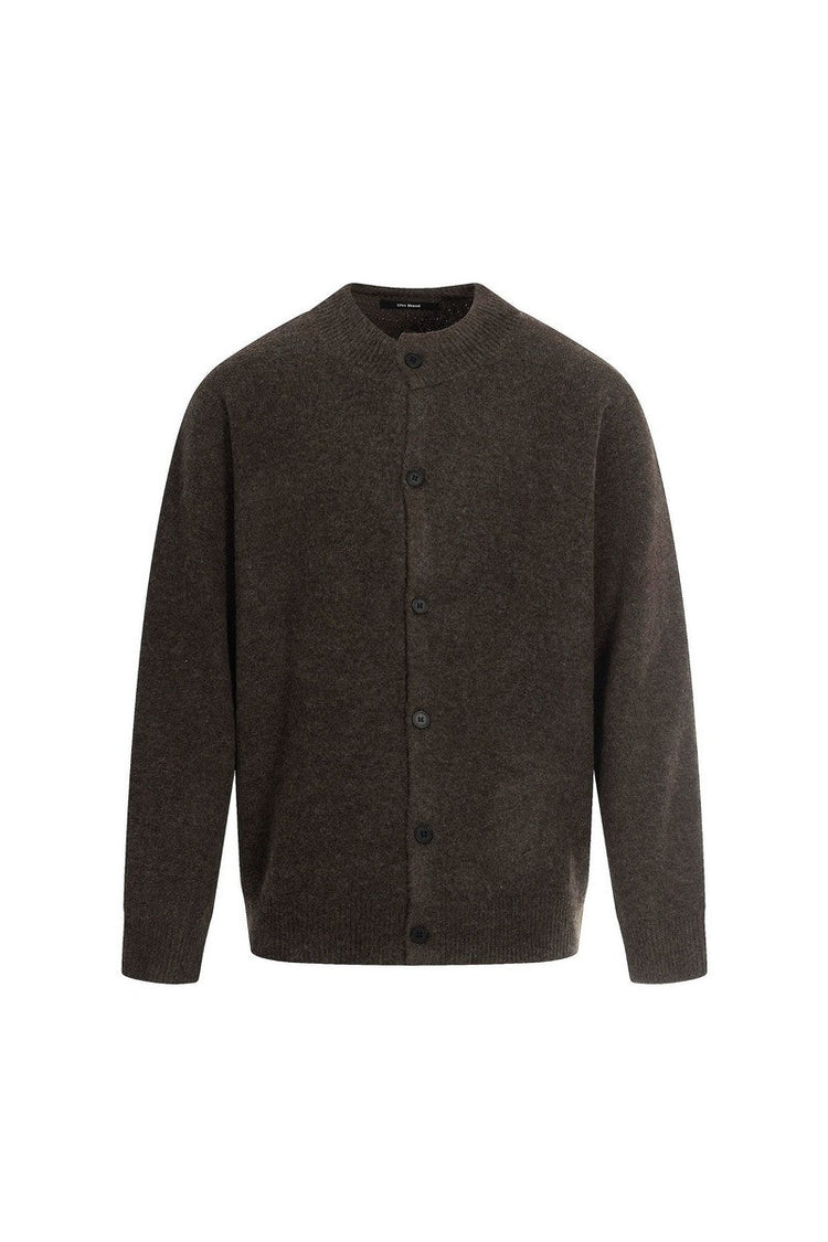 Button Up Knit Cardigan — Trenqor Basics — view 5