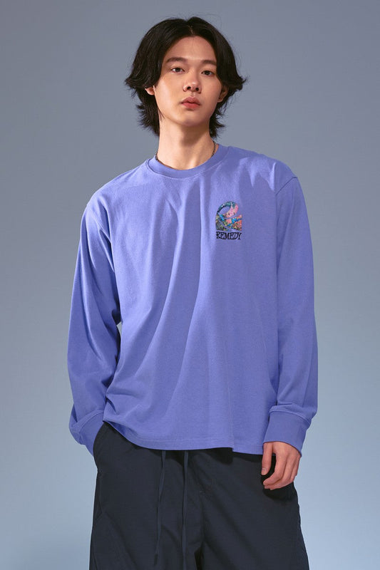 Floral Insect Embroidery Tee