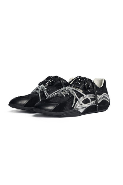 Racing Style Trainer Sneakers