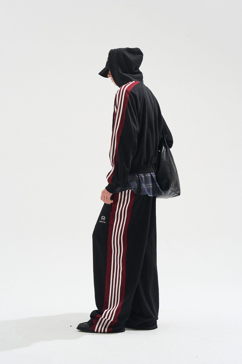 Frayed Stripe Trackpants