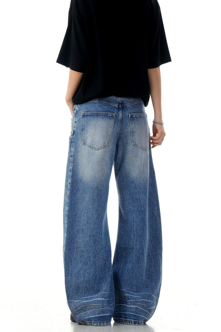 Raw Hem Blade Jeans — Trenqor Basics — view 4